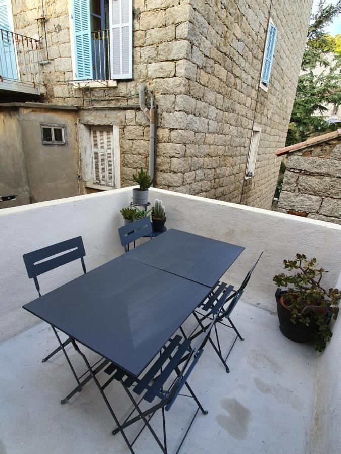 Appartement Au Coeur De Sartene Bagian luar foto